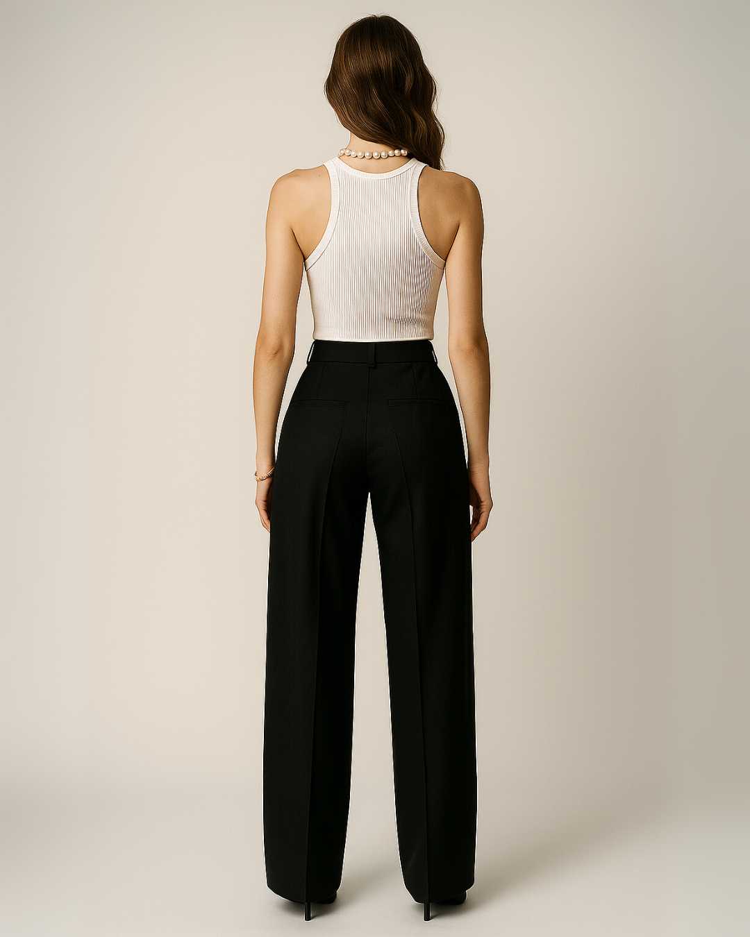 Calça Alfaiataria Wide Leg Premium Feminina