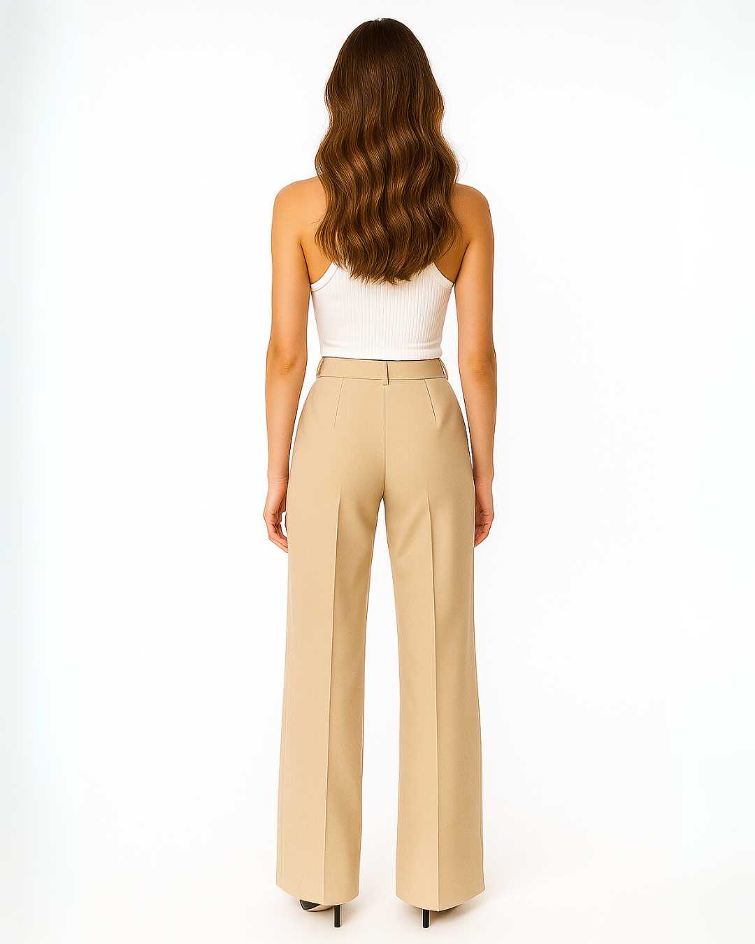 Calça Alfaiataria Wide Leg Premium Feminina