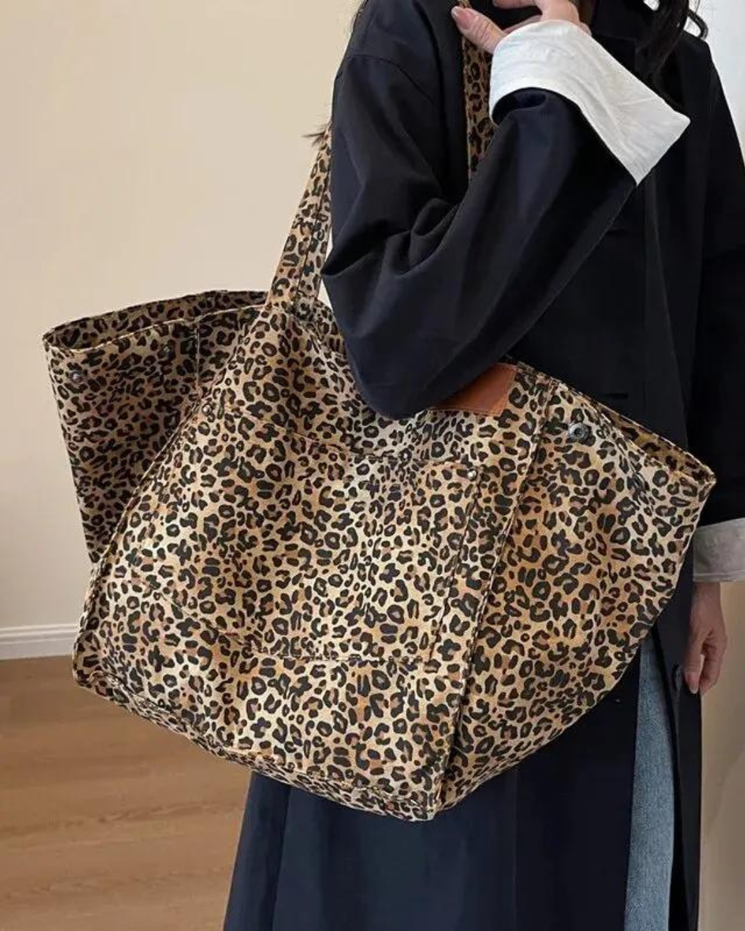 Bolsa Saco Leopardo