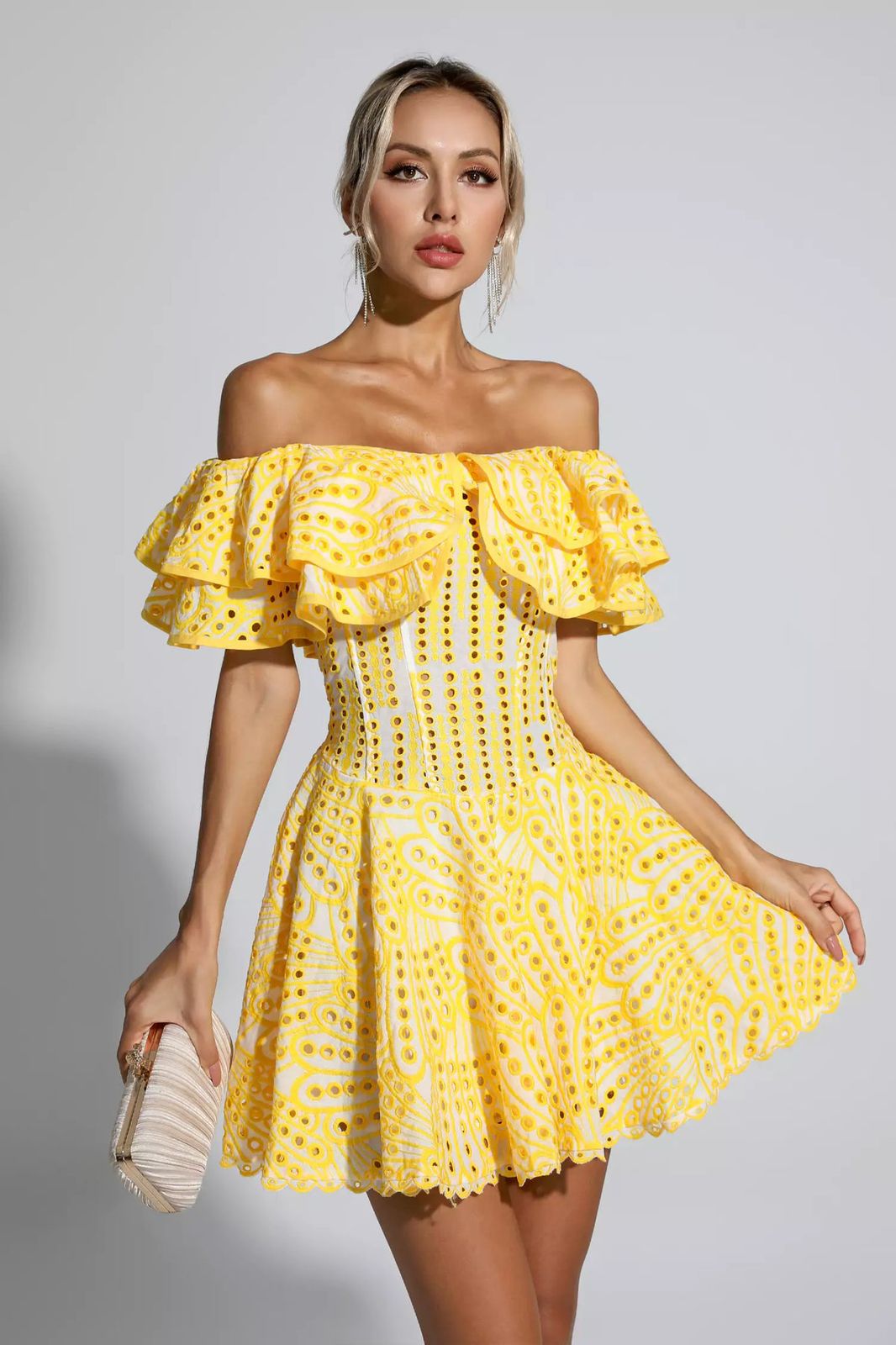 Vestido Jasmine Amarelo