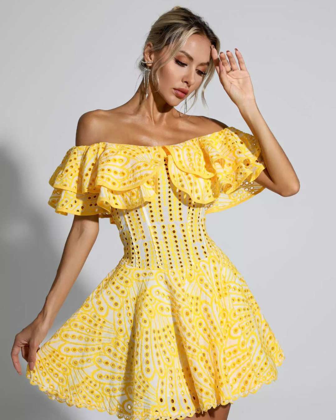 Vestido Jasmine Amarelo